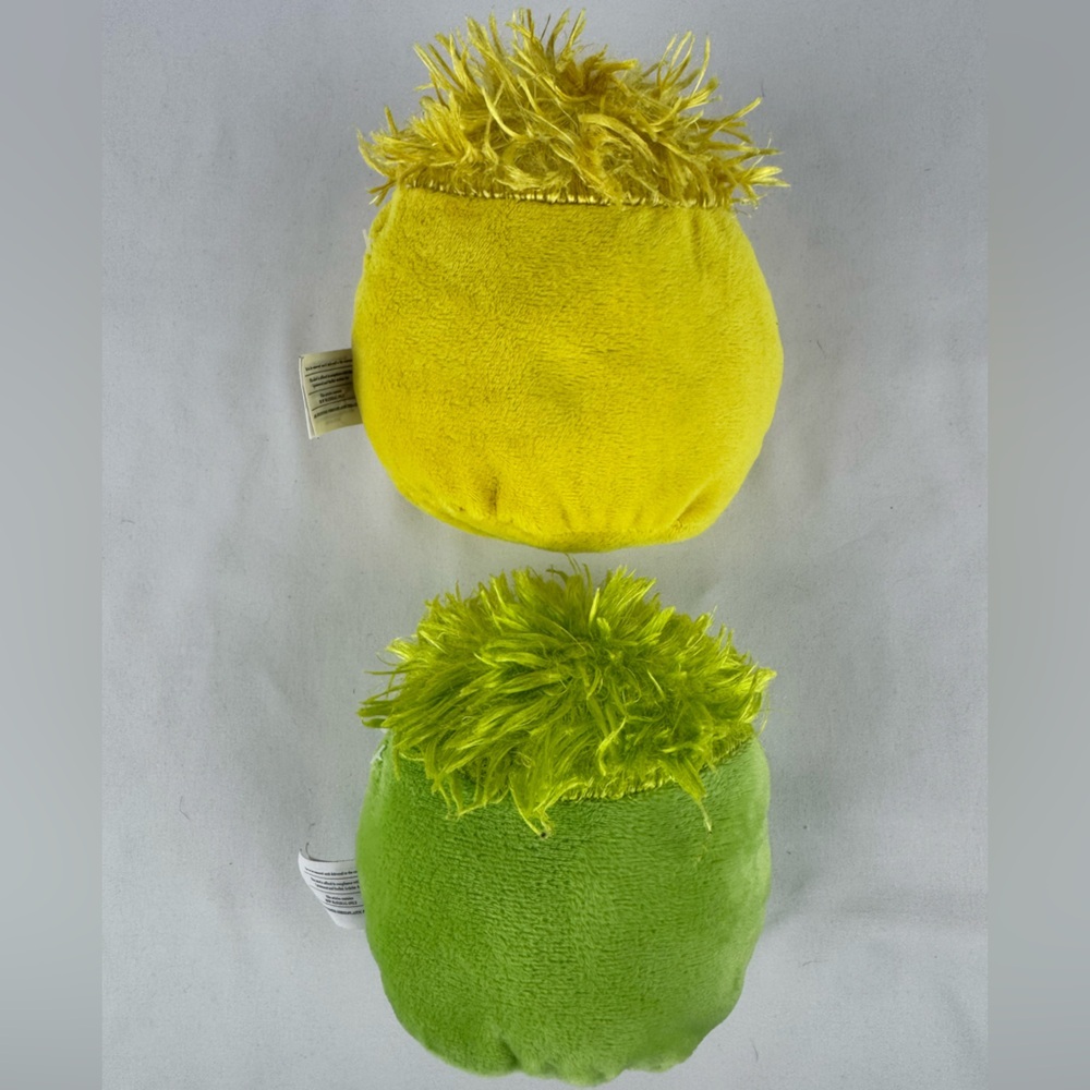 Disney’s Club Penguin Yellow and Green Puffles Stuffed Animals - Picture 2 of 5